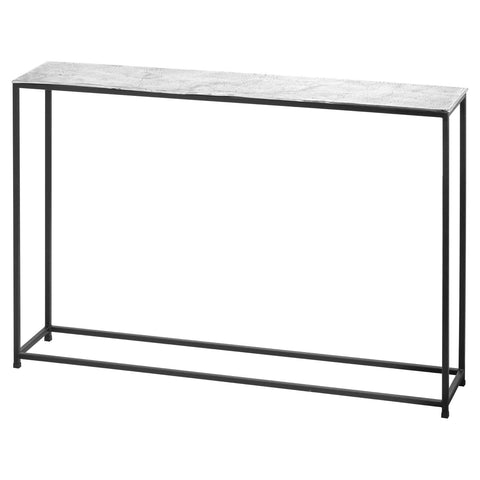 Cast Silver Console Table Living Hill Interiors 