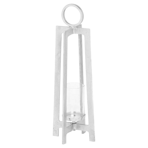 Cast Silver Lantern Accessories Hill Interiors 