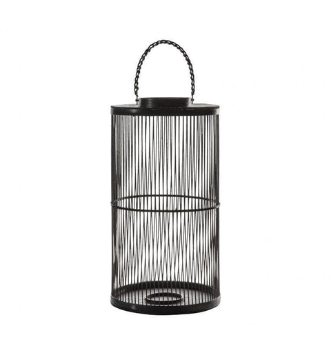 Catio Bamboo Lantern Black Large Accessories Regency Studio 