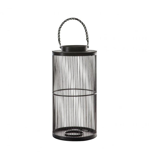 Catio Bamboo Lantern Black Medium Accessories Regency Studio 