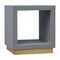 Cement Cube Open Bedside Sleeping Artisan Furniture 