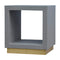 Cement Cube Open Bedside Sleeping Artisan Furniture 