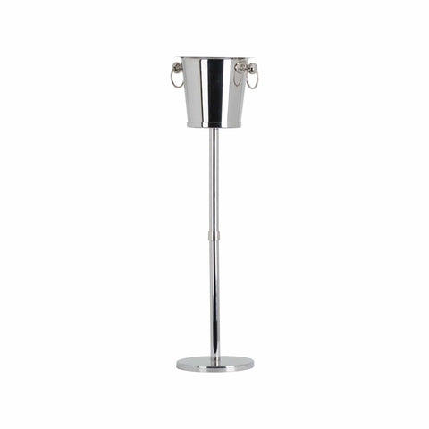 Champagne Bucket On Stand Finished Nickel Accessories Hill Interiors 
