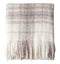 Check Faux Mohair Throw Heather Accessories Regency Studio 