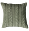 Chenille Embroidered Cushion Sage Accessories Regency Studio 