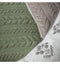 Chenille Embroidered Cushion Sage Accessories Regency Studio 