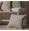 Chenille Embroidered Cushion Taupe Accessories Regency Studio 