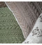 Chenille Embroidered Cushion Taupe Accessories Regency Studio 