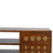 Chestnut Brass Inlay Cut Out Media Unit Living Artisan Furniture 