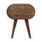 Chestnut Circular Bedside Sleeping Artisan Furniture 
