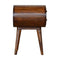 Chestnut Circular Bedside Sleeping Artisan Furniture 