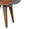 Chestnut Circular Bedside Sleeping Artisan Furniture 