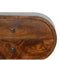 Chestnut Circular Bedside Sleeping Artisan Furniture 