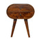 Chestnut Circular Bedside Sleeping Artisan Furniture 
