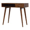 Chestnut Cube Carved Writing Desk Living Artisan Furniture 