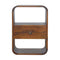 Chestnut Curved Edge Bedside Sleeping Artisan Furniture 