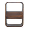 Chestnut Curved Edge Bedside Sleeping Artisan Furniture 