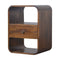 Chestnut Curved Edge Bedside Sleeping Artisan Furniture 