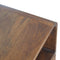 Chestnut Curved Edge Bedside Sleeping Artisan Furniture 
