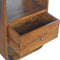 Chestnut Curved Edge with 2 Drawers Sleeping Artisan Furniture 