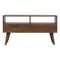 Chestnut Diamond Carved TV Unit Living Artisan Furniture 