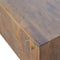 Chestnut Gold Inlay Abstract Sideboard Living Artisan Furniture 