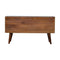 Chestnut Gold Inlay Abstract Sideboard Living Artisan Furniture 