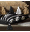 Chevey Cushion Cream Black Accessories Regency Studio 