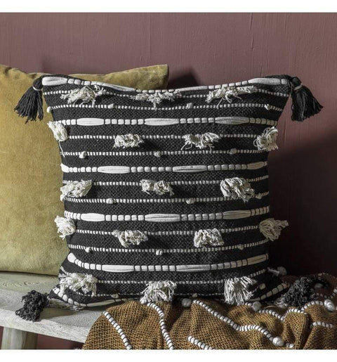 Chevey Cushion Cream Black Accessories Regency Studio 