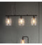 Chicago 3 Pendant Light Black Lighting Regency Studio 