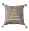 Christmas Tree Tassel Cushion Natural Accessories Regency Studio 