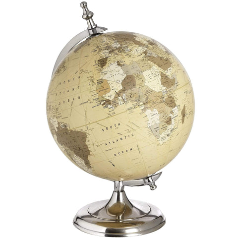 Chrome Desktop Globe Accessories Hill Interiors 