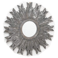 Circular Antique Matalic Burst Mirror Mirrors Hill Interiors 