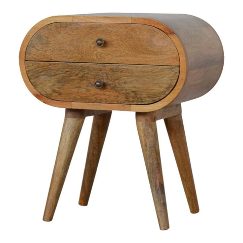 Circular Bedside Sleeping Artisan Furniture 