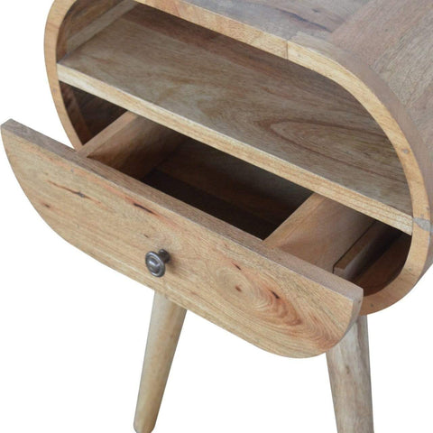 Circular Bedside Sleeping Artisan Furniture 