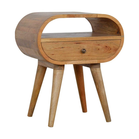Circular Bedside Sleeping Artisan Furniture 