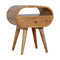 Circular Bedside Sleeping Artisan Furniture 