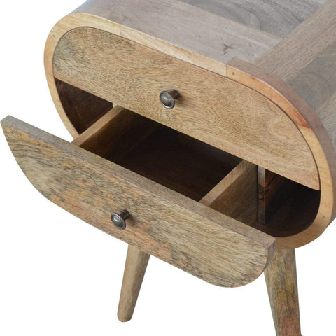 Circular Bedside Sleeping Artisan Furniture 