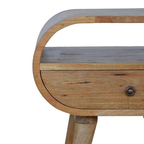 Circular Bedside Sleeping Artisan Furniture 