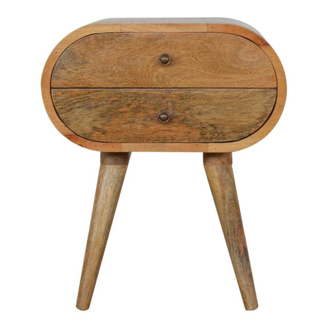 Circular Bedside Sleeping Artisan Furniture 
