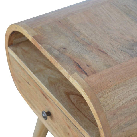 Circular Bedside Sleeping Artisan Furniture 