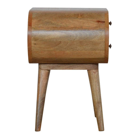 Circular Bedside Sleeping Artisan Furniture 