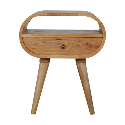 Circular Bedside Sleeping Artisan Furniture 