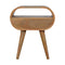 Circular Bedside Sleeping Artisan Furniture 