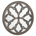 Circular Grey Wash Avrey Mirror Mirrors Hill Interiors 