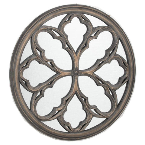 Circular Grey Wash Avrey Mirror Mirrors Hill Interiors 