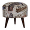 City Print Footstool Living Artisan Furniture 