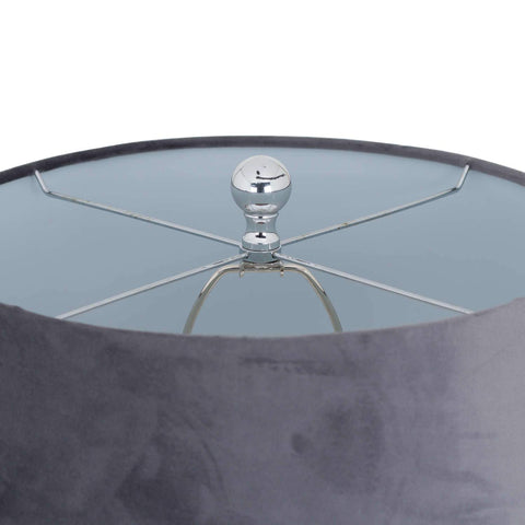 Clementine Chrome Table Lamp Lighting Hill Interiors 