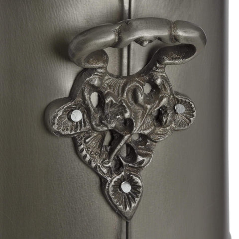 Coal Scuttle In Antique Pewter Finish Accessories Hill Interiors 