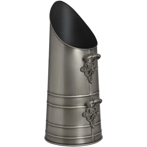 Coal Scuttle In Antique Pewter Finish Accessories Hill Interiors 